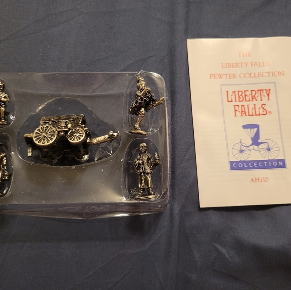 The Liberty Falls Pewter Collection NIB 1996 figure set AH110 - Picture 2 of 8